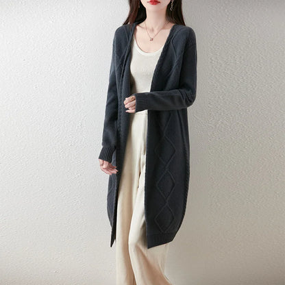 Cardigan, Cable-Knit
