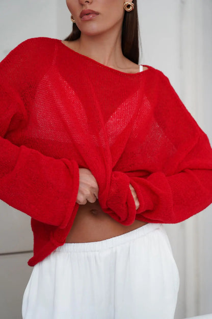Anna-Berg | Relaxed Crewneck Sweater