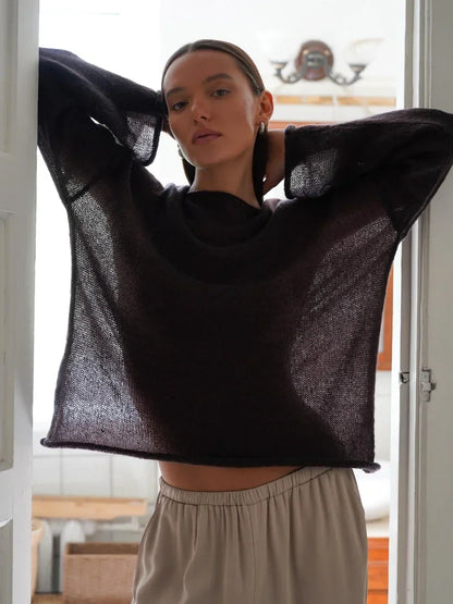 Anna-Berg | Relaxed Crewneck Sweater