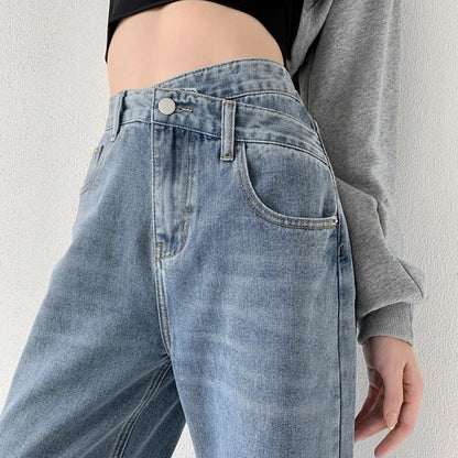 Women's Stylish Mom Jeans | High Waist