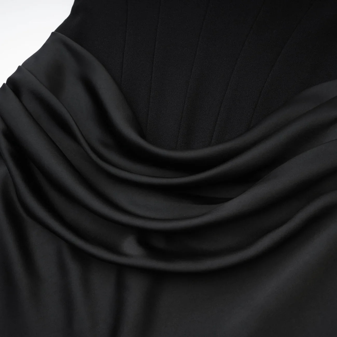 Margot Corset Maxi- Black