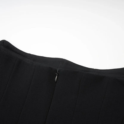 Margot Corset Maxi- Black