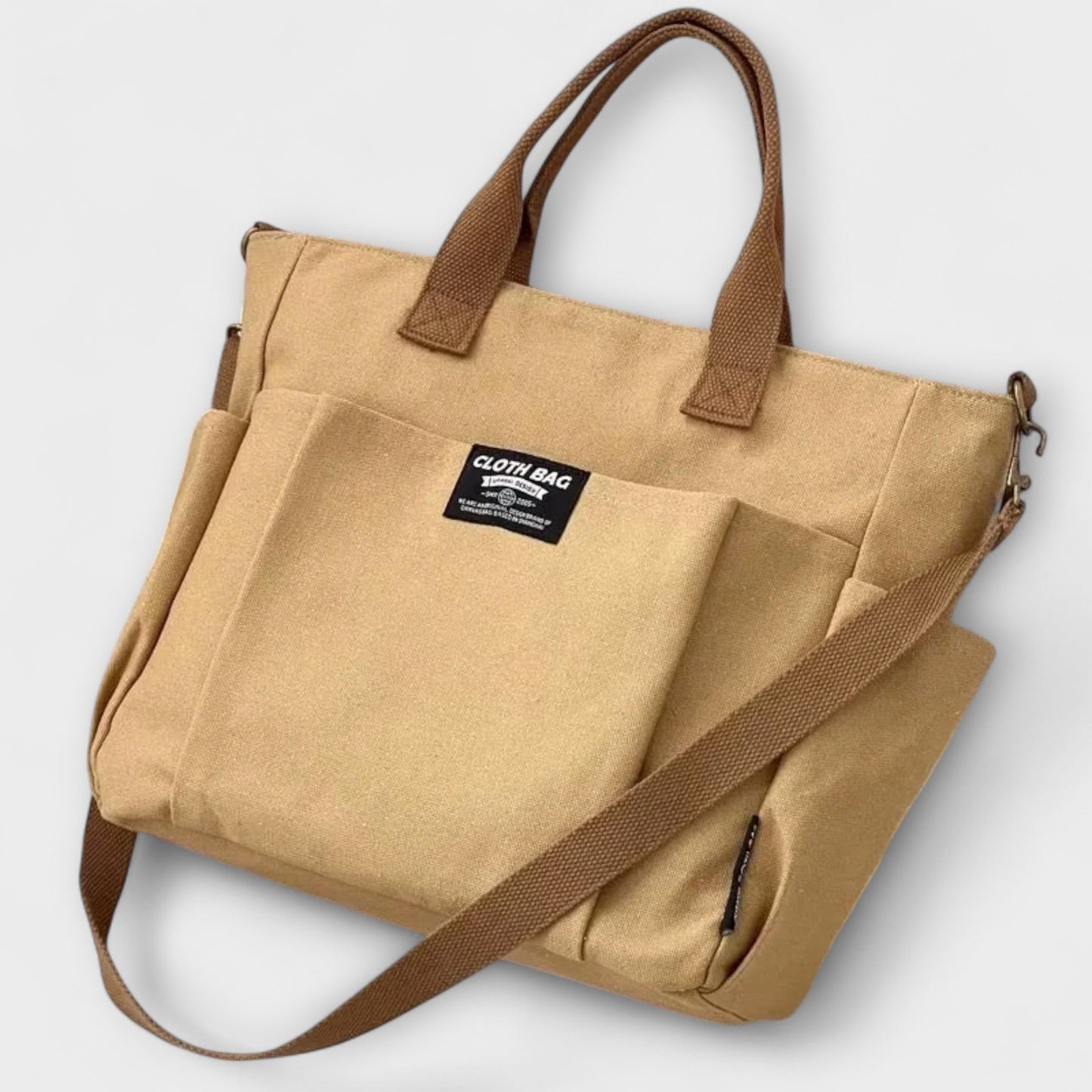 Pamela - Minimalistic Canvas Tote Bag