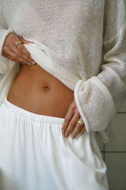 Anna-Berg | Relaxed Crewneck Sweater