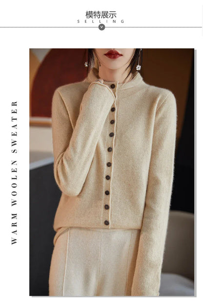 Wool Cardigan