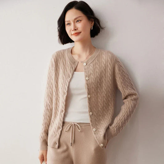 Casual Cashmere Cardigan