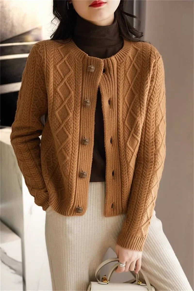 Cable Knit Cardigan