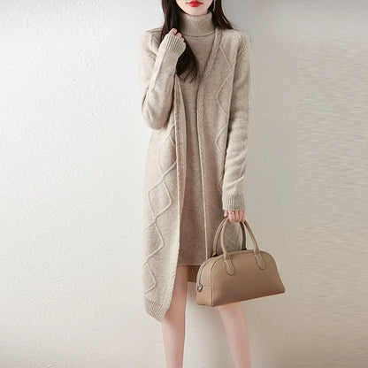 Cardigan, Cable-Knit