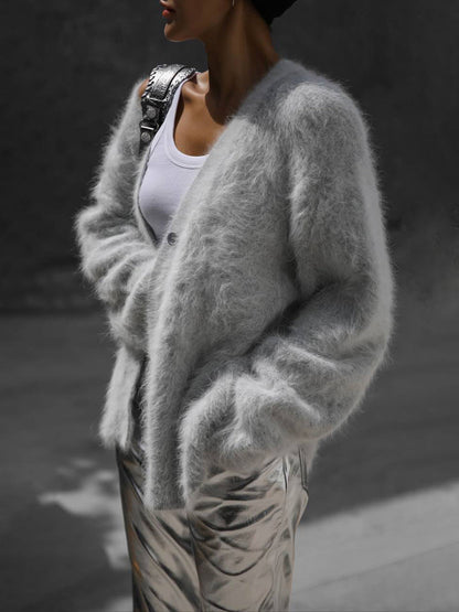 Hässleholm Fur Cardigan