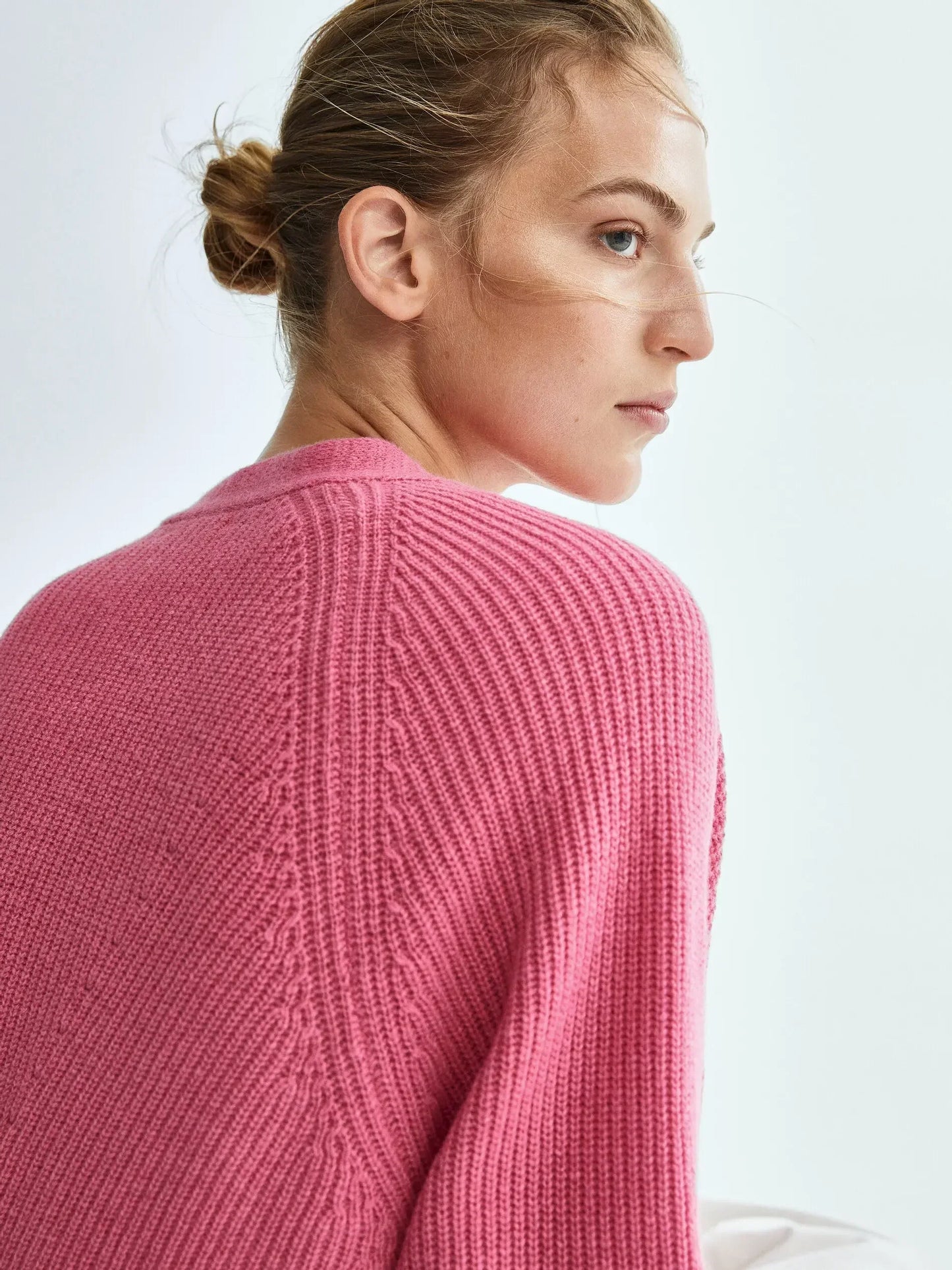 Pink Cardigan