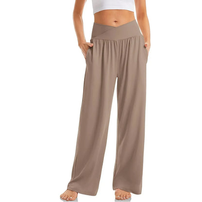 Women's Wide Leg Yoga Pants | Casual