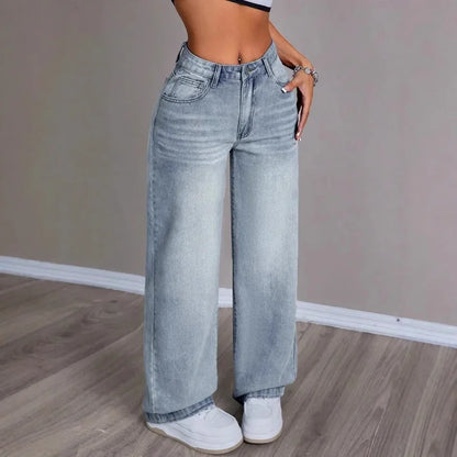 Women's Vintage Mom Jeans | Wide Leg