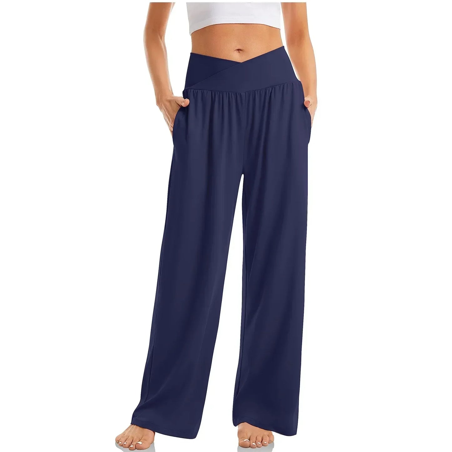 Women's Wide Leg Yoga Pants | Casual