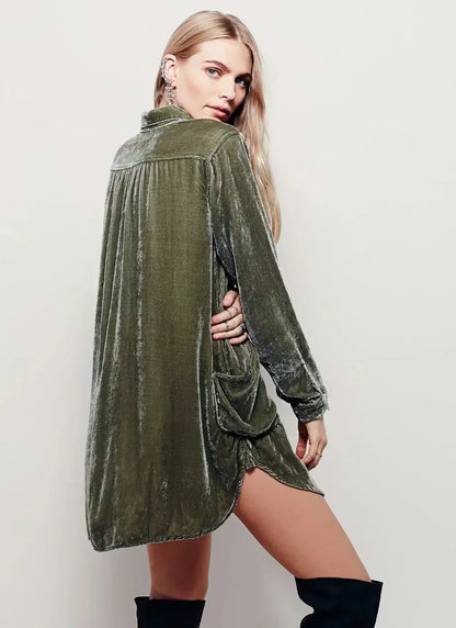 Velvet Cardigan