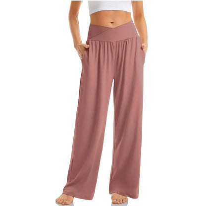 Women's Wide Leg Yoga Pants | Casual