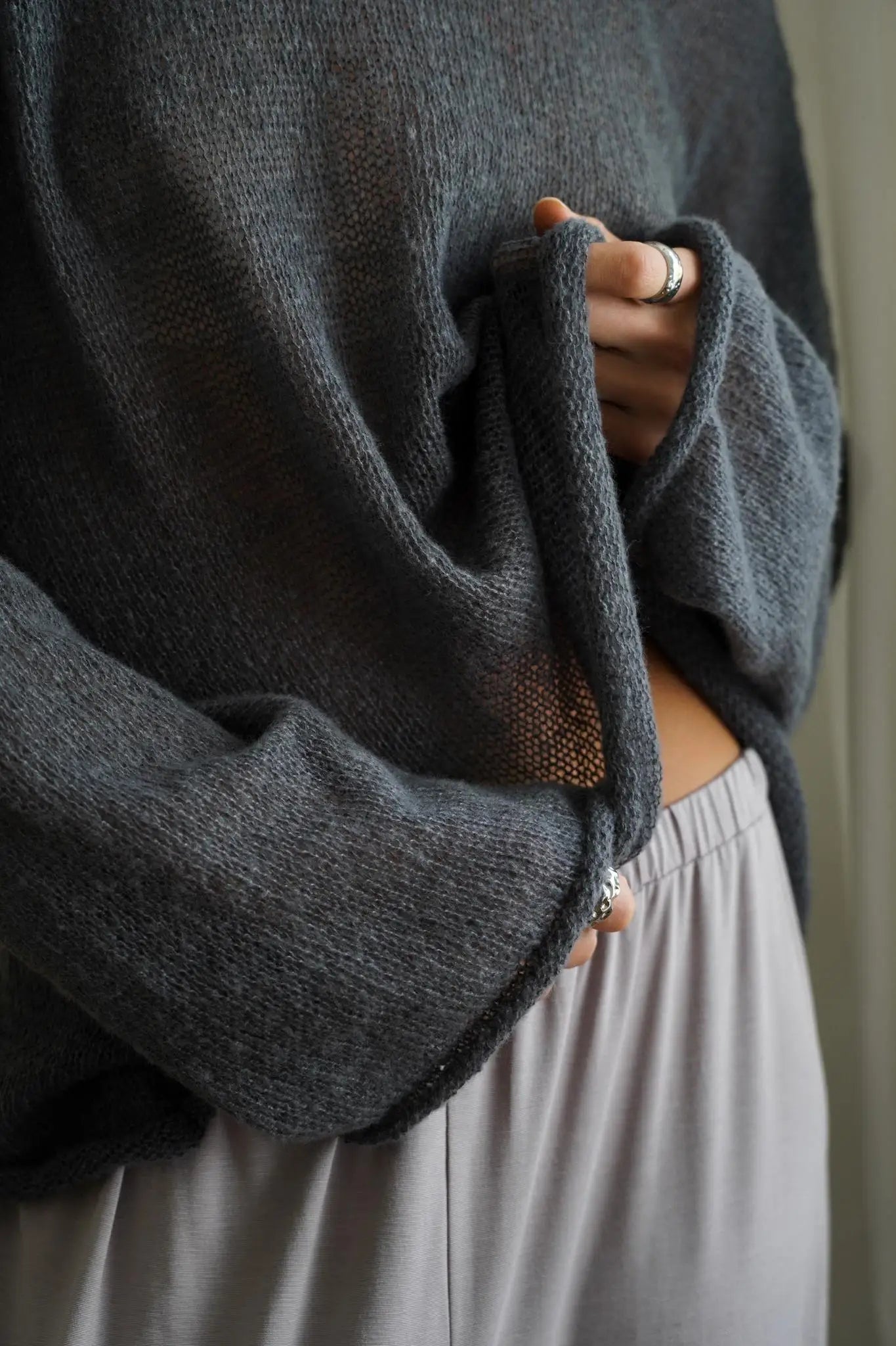 Anna-Berg | Relaxed Crewneck Sweater