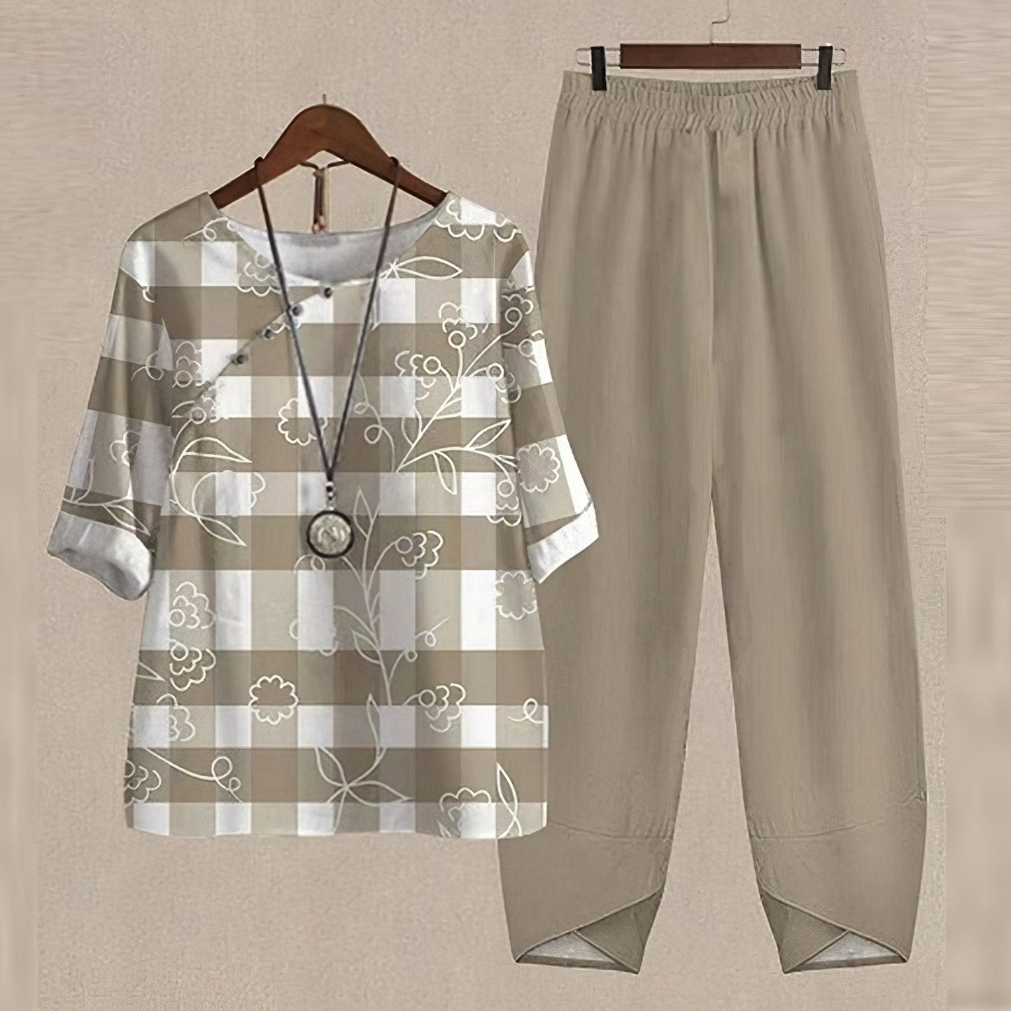 Summer Two-Piece Set for Women | Loose Fit
