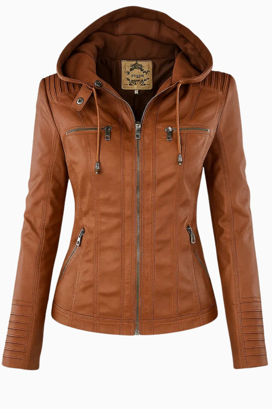 Riyana | Elegant and Street-Ready Leather Jacket