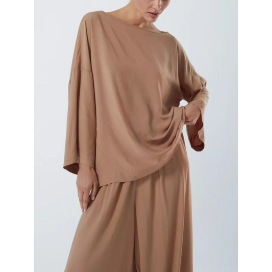 Two-piece set consisting of long-sleeved top and pants for women | Casual