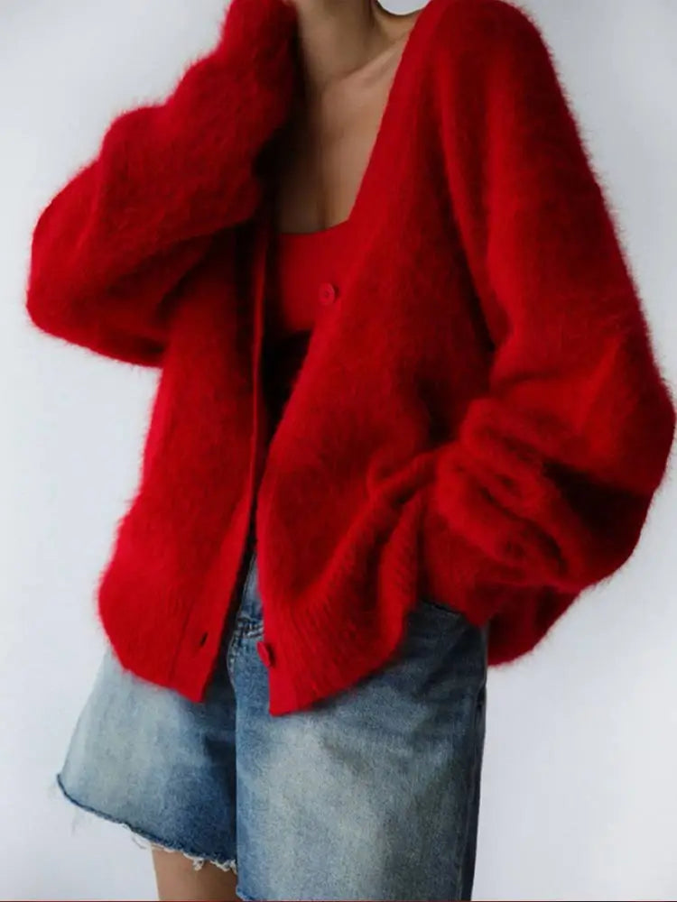 Hässleholm Fur Cardigan