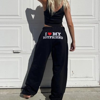 Women's Printed Jogging Pants | High Waist