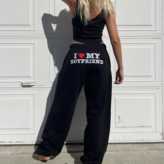 Women's Printed Jogging Pants | High Waist