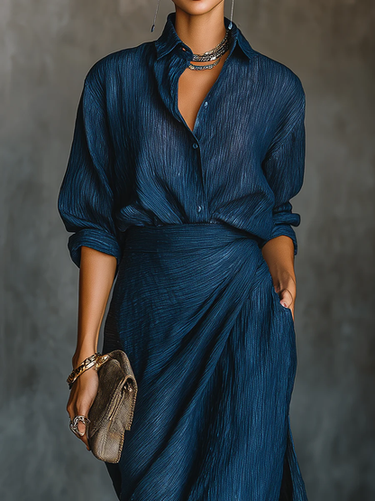Stella | Cotton And Linen Blend Set