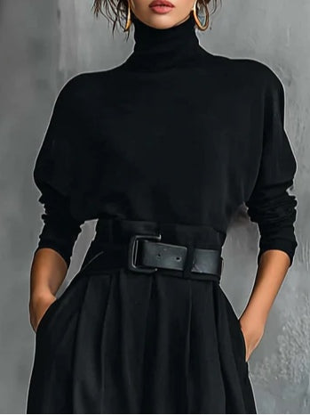 Lisa | High-Neck Jumpsuit Set