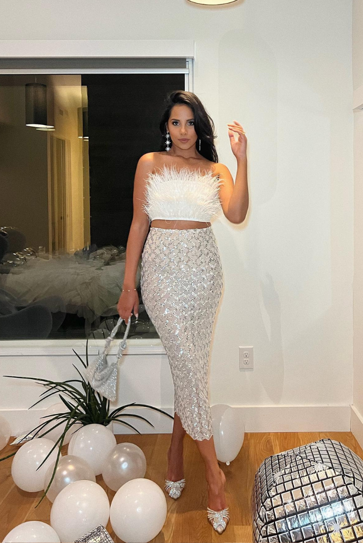 Cherie Set- White