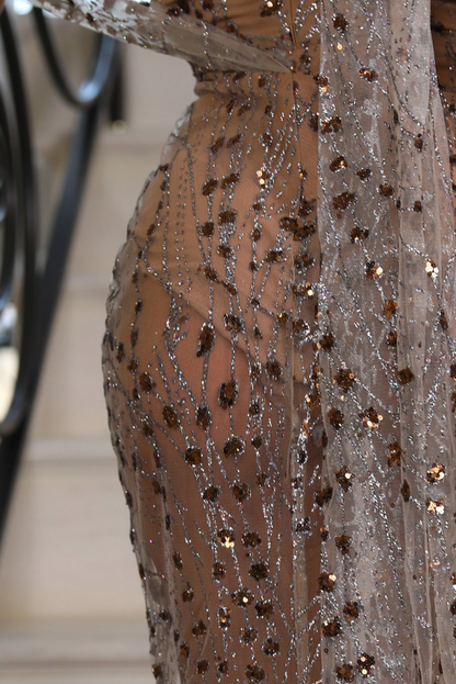 Sienna Sparkle Maxi- Bronze