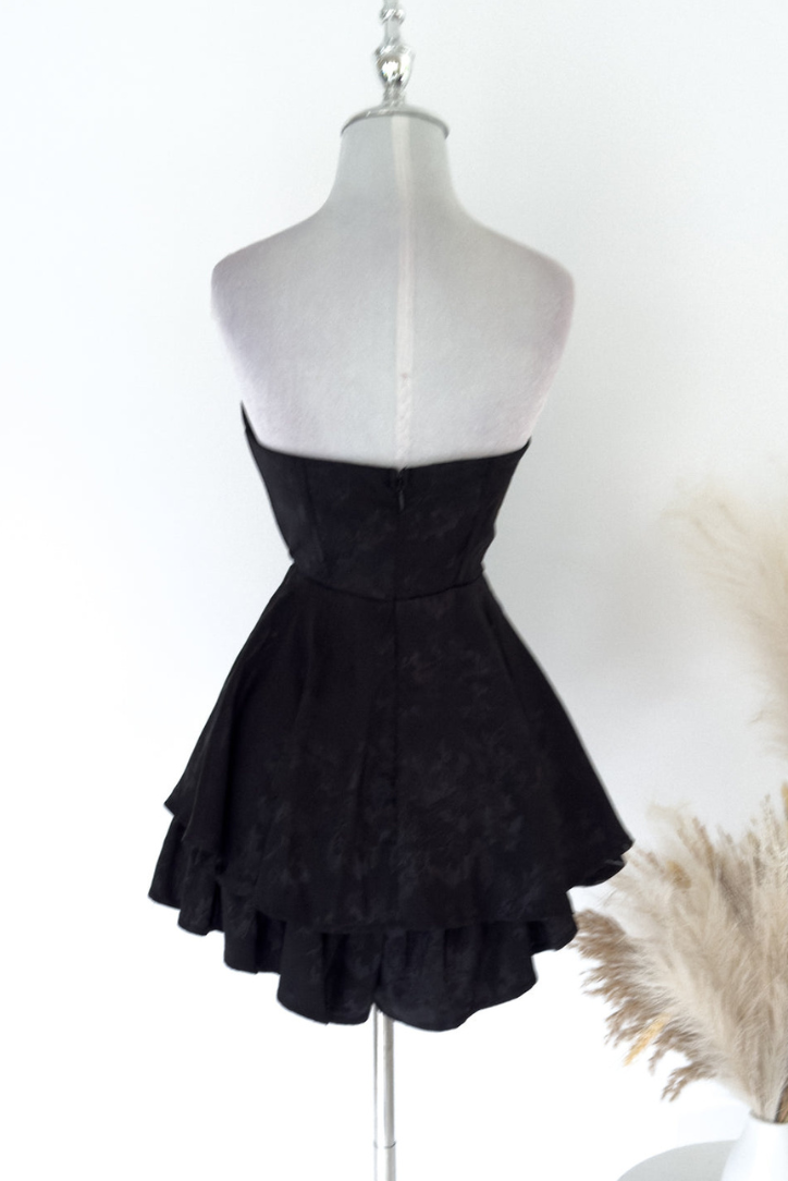 Mariposa Playsuit- Black