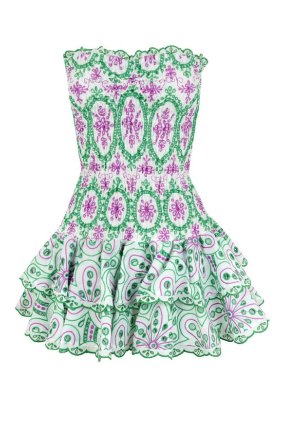 Monaco Mini Dress- Rosemary
