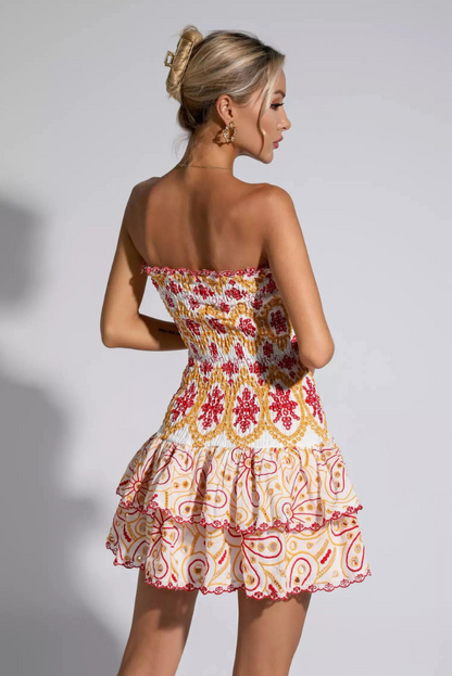 Monaco Mini Dress- Sunset