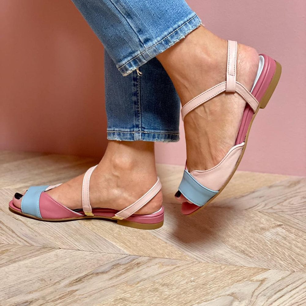 Ellela | Color Block Flats
