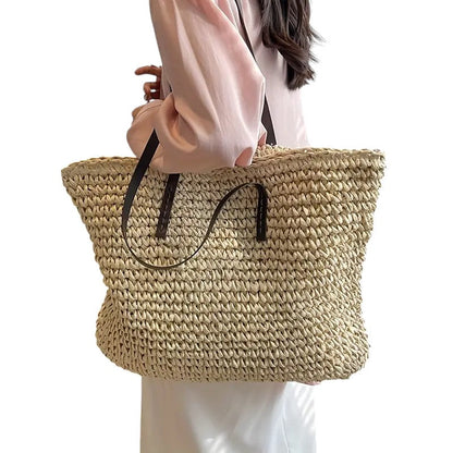 Nina - Woven Tote Bag