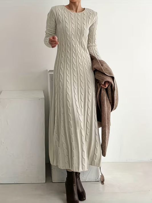 Avery | Elegant Knit Maxi Dress
