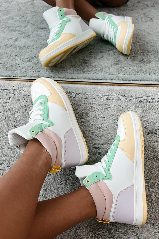 Pep In My Step High Top Sneakers (Multi)
