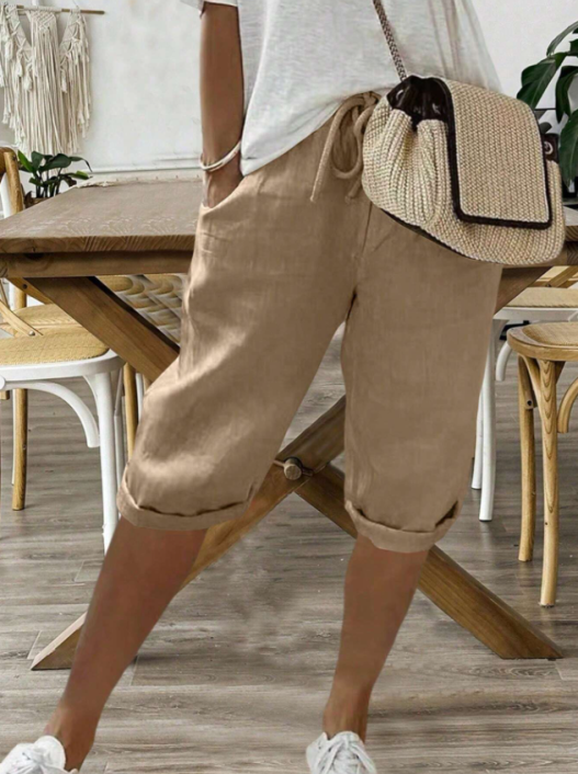 Women's Shorts | Drawstring | Relaxed Fit | Summery Look