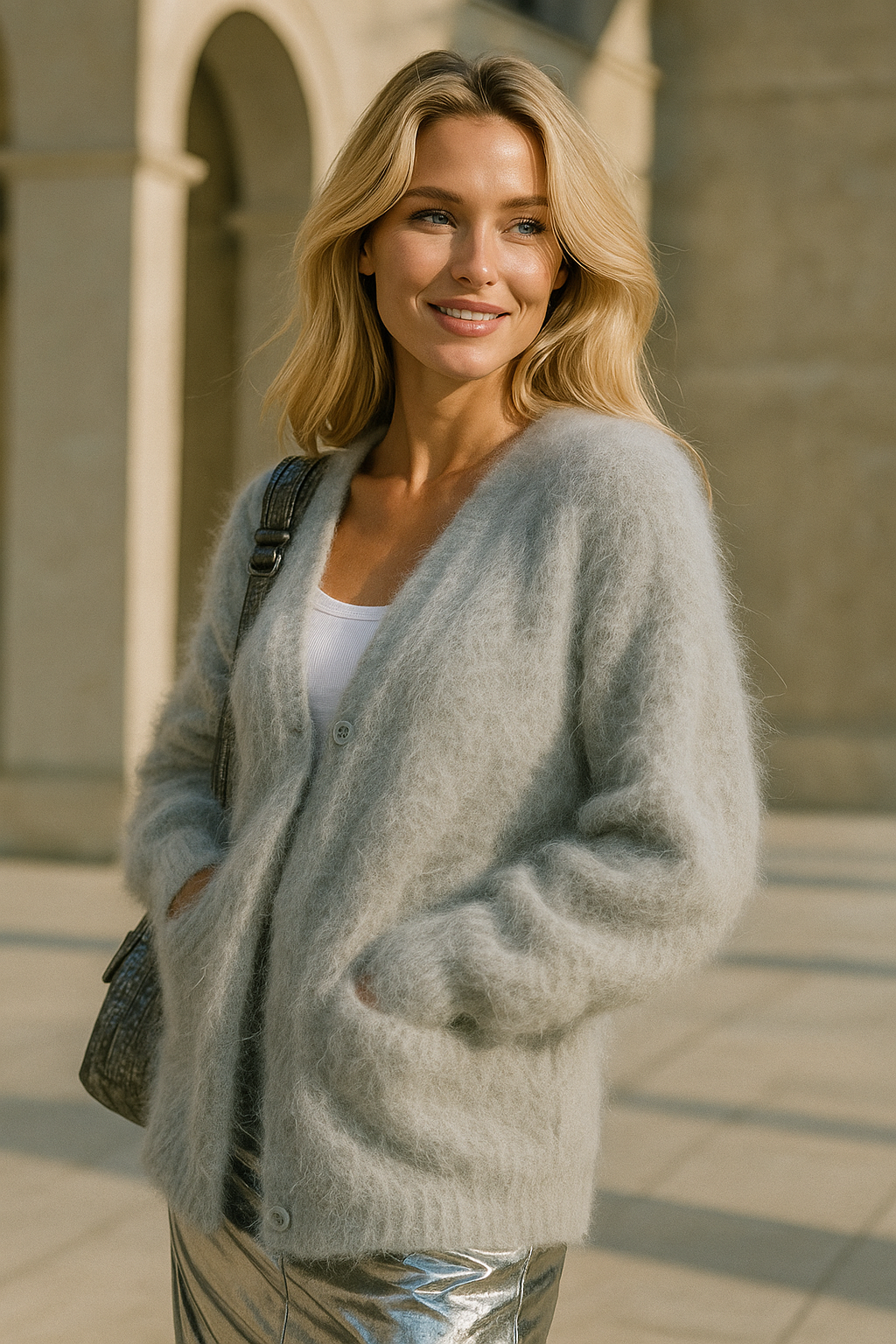 Hässleholm Fur Cardigan