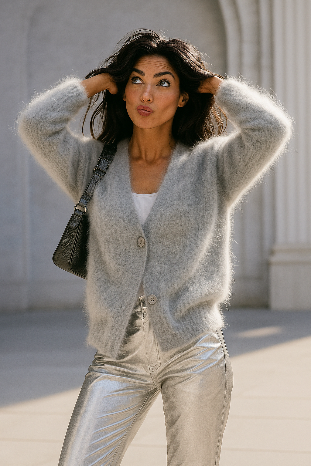 Hässleholm Fur Cardigan